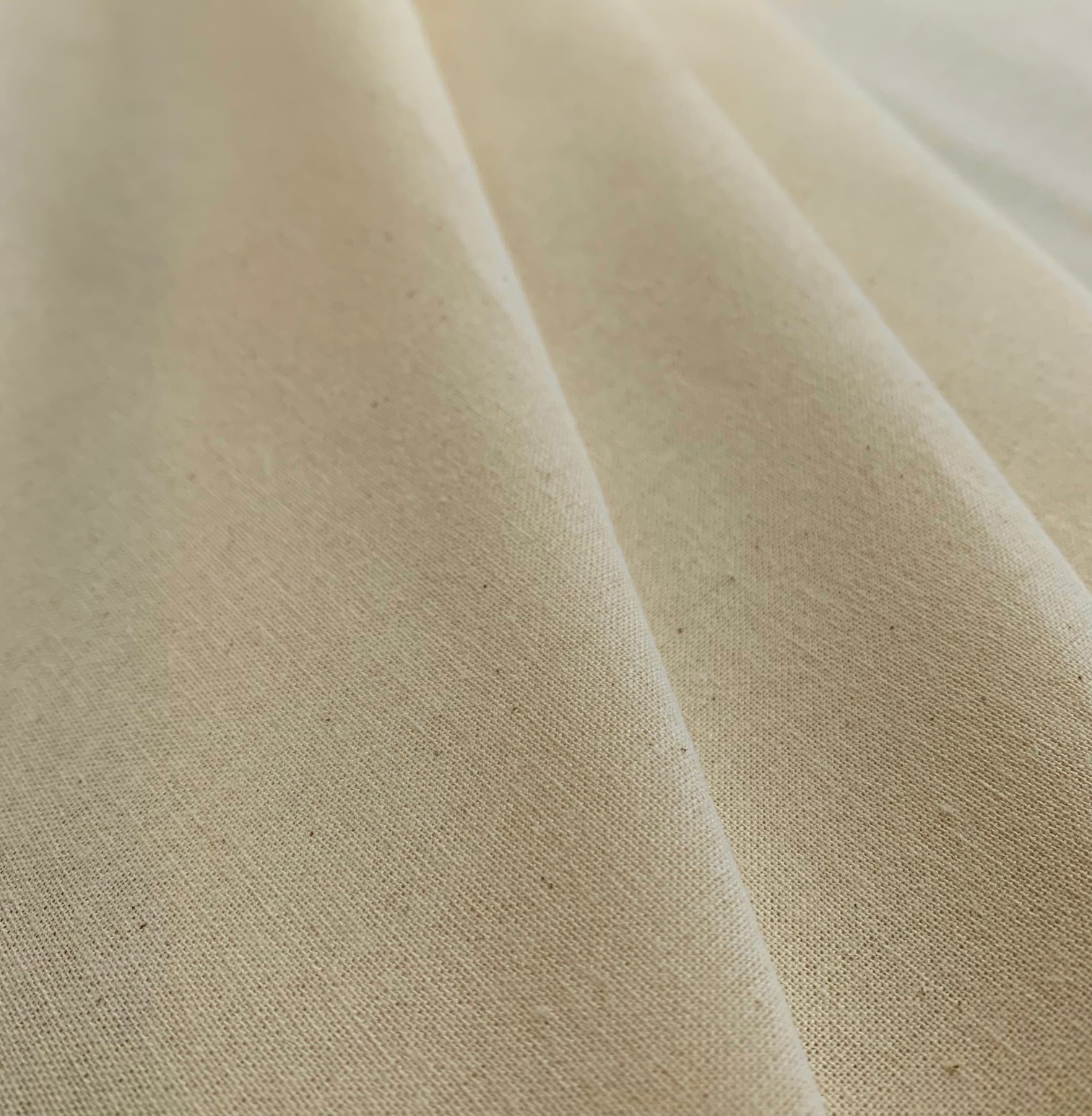 60" Premier Muslin - Natural By The Yard 68x68